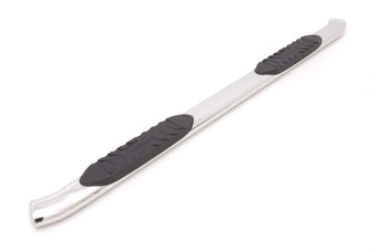 compare product Lund 01-13 Chevy Silverado 1500 Crew Cab 5in. Curved Oval SS Nerf Bars - Polished