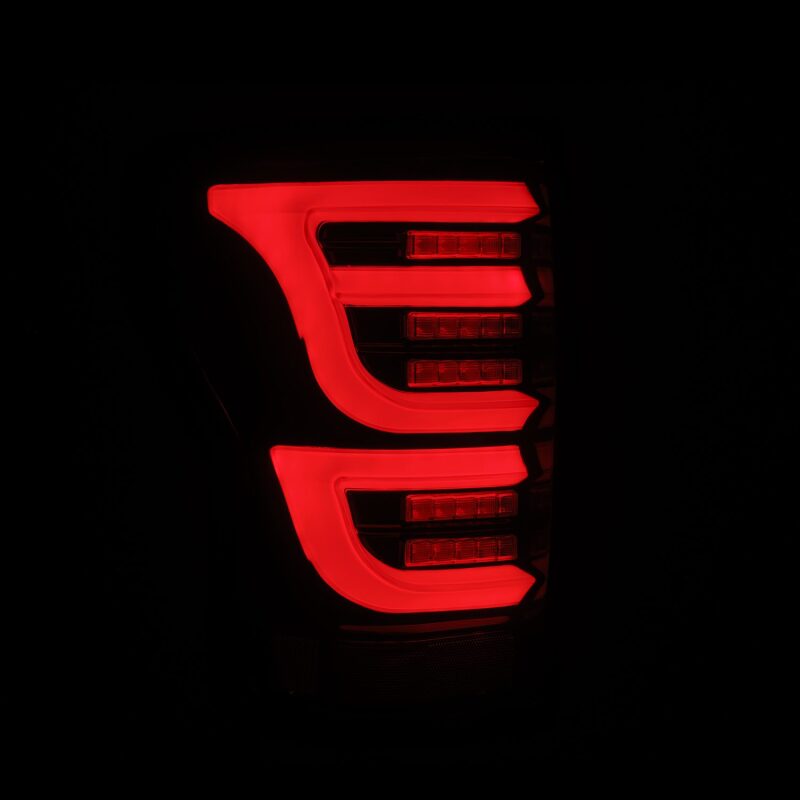 AlphaRex 07 - 13 Toyota Tundra LUXX - Series LED Tail Lights Black - Red - My Store