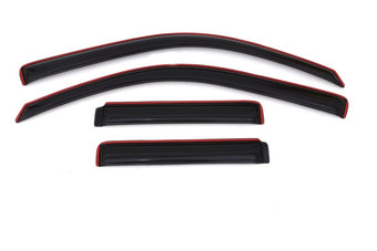 compare product AVS 02-09 Chevy Trailblazer Ventvisor In-Channel Front & Rear Window Deflectors 4pc - Smoke