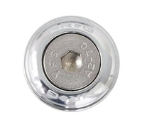NRG Fender Washer Kit w/Rivets For Plastic (Silver) - Set of 10 - My Store