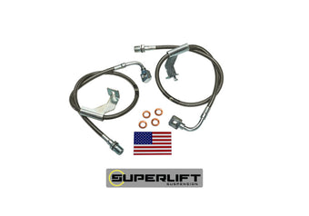 compare product Superlift 1987 GM Pickup/87-91 Blazer/Suburban w/ 8-12in Lift Kit (Pair) Bullet Proof Brake Hoses