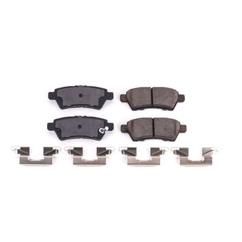 compare product Power Stop 05-12 Nissan Pathfinder Rear Z17 Evolution Ceramic Brake Pads w/Hardware