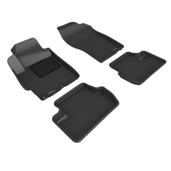 compare product 3D MAXpider 08-15 Mitsubishi Lancer Evolution X Kagu 1st 2nd Row - Floor Mat Set (Black)