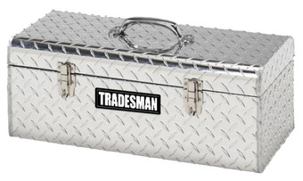 compare product Tradesman Aluminum Handheld Tool Box (24in.) - Brite