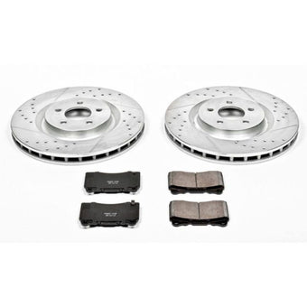 compare product Power Stop 07-14 Ford Mustang Front Z23 Evolution Sport Brake Kit