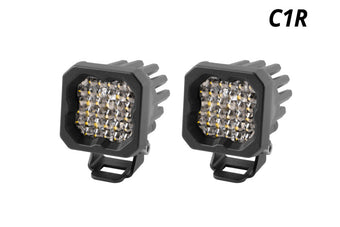 compare product Diode Dynamics Stage Series C1R - White Flood Standard LED Pod (Pair)