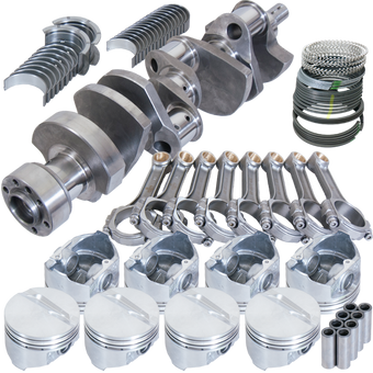 compare product Eagle Chevy LT1350 1Pc 3.750in Crank 5.700in I-Beam Rods -7cc 4.030in Pistons Rotating Assembly