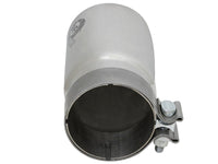 aFe MACH Force - Xp Universal Exhaust Tip 3 - 1/2 IN Inlet x 4 IN Outlet x 7 IN Polished Right Side Exit - My Store