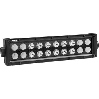 compare product Westin B-FORCE LED Light Bar Double Row 10 inch Combo w/3W Cree - Black