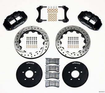 compare product Wilwood Narrow Superlite 6R Front Hat Kit 12.88in Drilled 1994-2004 Mustang