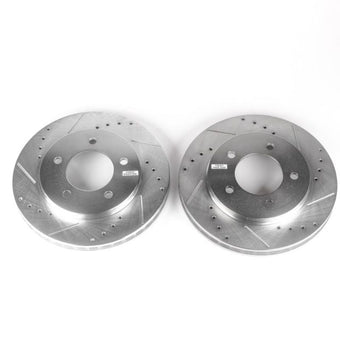 compare product Power Stop 97-02 Ford Expedition Front Evolution Drilled & Slotted Rotors - Pair
