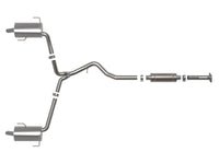 aFe Subaru Outback 20 - 23 H4 - 2.4L Takeda 2 - 1/2 IN to 2 - 1/4 IN 304 Stainless Steel Cat - Back Exhaust - My Store