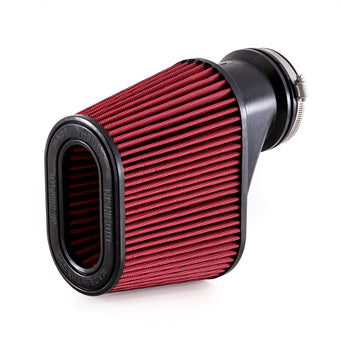 compare product Mishimoto Performance Air Filter - 3.86in Inlet / 7.2in Length w/ Inlet Stack