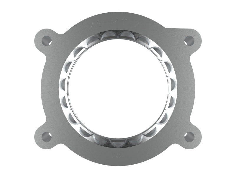 aFe 2020 Vette C8 Silver Bullet Aluminum Throttle Body Spacer Works w/ Factory Intake Only - Silver - My Store
