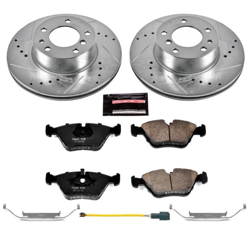 Power Stop 1989 BMW 525i Front Z23 Evolution Sport Brake Kit - My Store
