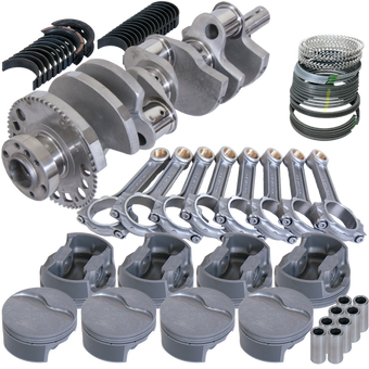 compare product Eagle Chevy LS3 4.000in Crank 58 Tth Rlctor 6.125in I-Beam Rods 4.005in Pistons Rotating Assembly