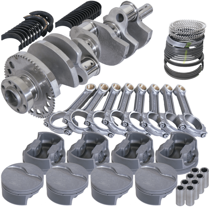Eagle Chevy LS3 4.000in Crank 58 Tth Rlctor 6.125in I - Beam Rods 4.065in Pistons Rotating Assembly - My Store