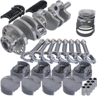 Eagle Chevy LS3 4.000in Crank 58 Tth Rlctor 6.125in I - Beam Rods 4.065in Pistons Rotating Assembly - My Store