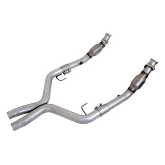 compare product BBK 05-10 Mustang 4.6 GT High Flow X Pipe With Catalytic Converters - 2-3/4