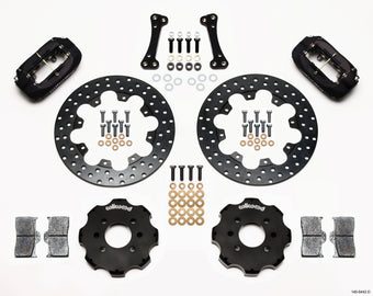 compare product Wilwood Forged Dynalite Front Drag Kit Drilled Rotor Integra/Civic w/Fac.262mm Rtr