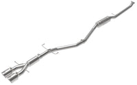 aFe Takeda 2.5in 304SS Cat - Back Exhaust System w/ Polished Tips 17 - 20 Honda Civic Si Sedan I4 1.5L - My Store