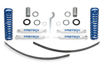 compare product Fabtech 95.5-04 Toyota Tacoma Prnnr 6 Lug Mdls 2/4WD 0-3.5in Basic Adj C/O Sys w/Perf Rr Shks