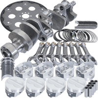 Eagle Chevy 350 1Pc 3.750in Crank 5.700in I - Beam Rods - 10cc 4.030in Pistons Balanced Assembly - My Store