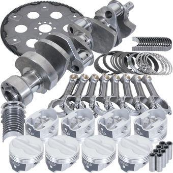 compare product Eagle Chevy 350 1Pc 3.750in Crank 5.700in I-Beam Rods -10cc 4.030in Pistons Balanced Assembly
