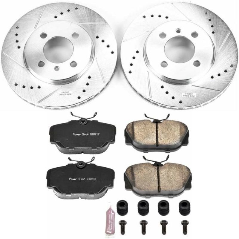 Power Stop 91 - 92 BMW 318i Front Z23 Evolution Sport Brake Kit - My Store