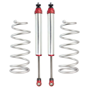 compare product aFe Sway-A-Way 2.0in Rear Shock Kit w/Coil Springs 07-09 Toyota FJ Cruiser
