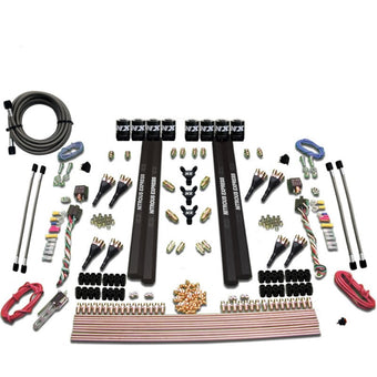 compare product Nitrous Express SX2 Dual Stage 8 Solenoid /Gasoline Nitrous Kit (200-1200HP) w/o Bottle
