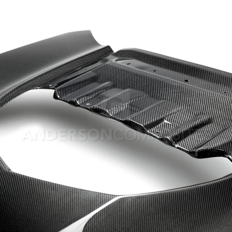 Anderson Composites 2017 - 2018 Chevrolet Camaro ZL1 1LE Type - OE Style Double Sided Carbon Fiber Hood - My Store