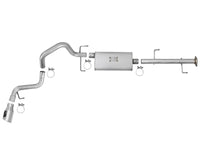 aFe Scorpion 2 - 1/2in Alum Steel Cat - Back Exhaust w/ Polished Tips 07 - 17 Toyota FJ Cruiser V6 4.0L - My Store