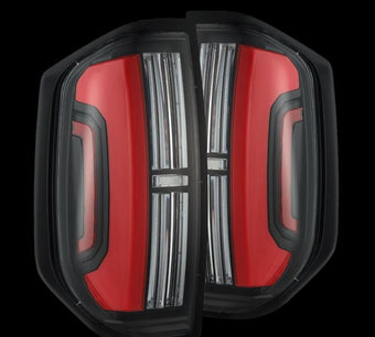 compare product AlphaRex 14-21 Toyota Tundra Nova-Series LED Tail Lights - Black Red