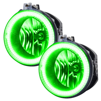 compare product Oracle Dodge Challenger 08-14 LED Waterproof Fog Halo Kit - Green