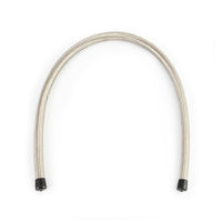 Mishimoto 3Ft Stainless Steel Braided Hose w/ - 6AN Fittings - Stainless - My Store