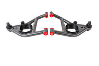 compare product BMR 67-69 F-Body Non-Adj. Lower A-Arms (Polyurethane) - Black Hammertone
