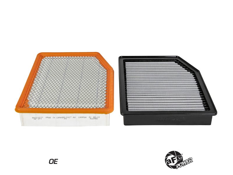 aFe MagnumFLOW Pro DRY S OE Replacement Filter 2019 GM Silverado/Sierra 1500 V6 - 2.7L/4.3L/V8 - 5.3 - My Store