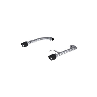 compare product MBRP 15-23 Ford Mustang 2.3L EcoBoost T304 2.5in Axle Back w/ Dual CF SS Tips - T304 (Race Version)