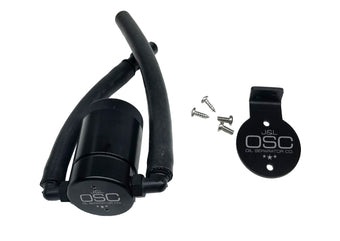 compare product J&L 99-04 Ford Lightning Driver Side Oil Separator 3.0 - Black Anodized