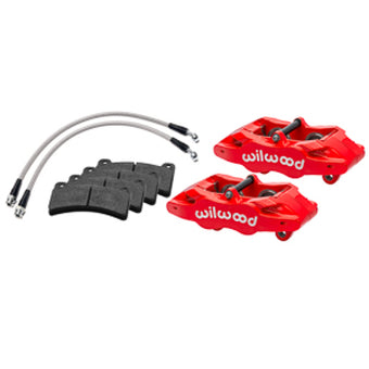 compare product Wilwood 05-13 Corvette C6 Base Models DPC56 Rear Caliper Kit - Red