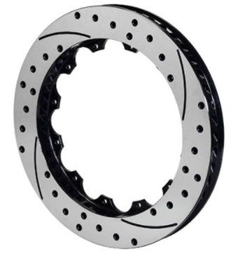 compare product Wilwood Rotor-SRP48 SPC-37-RH-BLK-Drill 13.00 x 1.10 - 12 on 7.00in