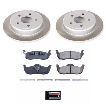 compare product Power Stop 05-10 Jeep Grand Cherokee Rear Semi-Coated Rotor Kit
