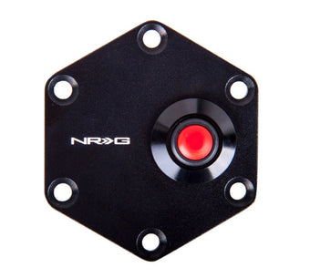 compare product NRG Hexagonal Steering Wheel Ring w/Horn Button - Black
