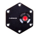 NRG Hexagnal Steering Wheel Ring w/Horn Button - Black - My Store