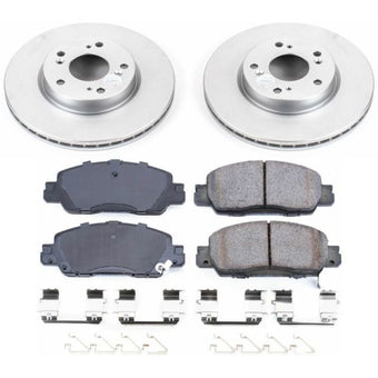 compare product Power Stop 16-17 Honda Accord Front Z17 Evolution Geomet Coated Brake Kit