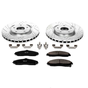 compare product Power Stop 05-07 Cadillac XLR Front Z23 Evolution Sport Brake Kit