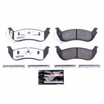 compare product Power Stop 03-11 Ford Crown Victoria Rear Z26 Extreme Street Brake Pads w/Hardware