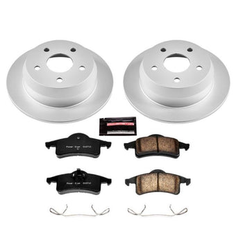 compare product Power Stop 99-04 Jeep Grand Cherokee Rear Z17 Evolution Geomet Coated Brake Kit
