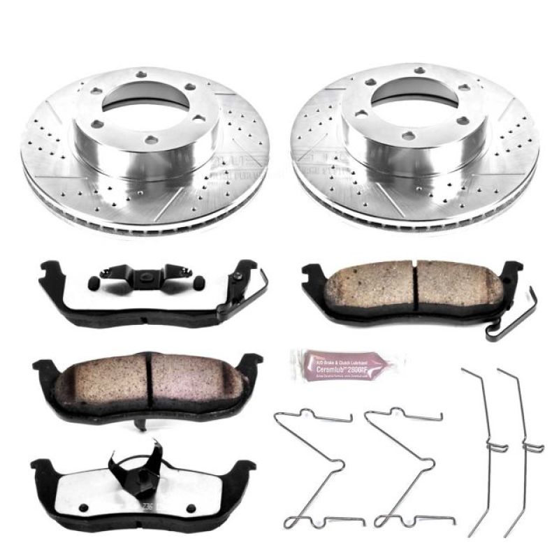 Power Stop 01 - 02 Toyota Sequoia Front Z36 Truck & Tow Brake Kit - My Store